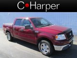 2005 Dark Toreador Red Metallic Ford F150 XLT SuperCrew #85410296