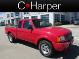 2001 Bright Red Ford Ranger Edge SuperCab 4x4 #85409623