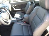 2013 Honda Civic EX-L Coupe Black Interior