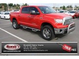 Radiant Red Toyota Tundra in 2012