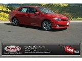 2014 Barcelona Red Metallic Toyota Camry SE #85409598