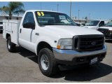 2003 Oxford White Ford F350 Super Duty XL Regular Cab 4x4 Commercial #85466042