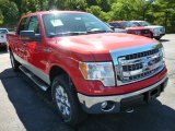 2013 Race Red Ford F150 XLT SuperCrew 4x4 #85466109