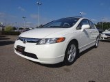 Taffeta White Honda Civic in 2008