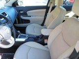 2014 Dodge Avenger SE Black/Light Frost Beige Interior