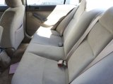 2001 Honda Civic EX Sedan Rear Seat