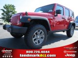 2014 Flame Red Jeep Wrangler Unlimited Rubicon 4x4 #85488363