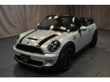 2014 White Silver Metallic Mini Cooper S Convertible #85498517