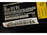 2014 Cooper Color Code for Absolute Black Metallic - Color Code: B11