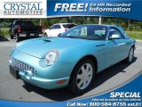 2002 Thunderbird Blue Ford Thunderbird Premium Roadster #85499336