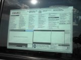 2014 GMC Sierra 3500HD Denali Crew Cab 4x4 Dually Window Sticker