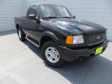 Black Clearcoat Ford Ranger in 2002