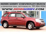 2007 Deep Ruby Metallic Chevrolet Equinox LS AWD #85499161