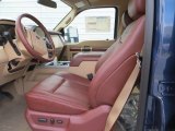 2014 Ford F250 Super Duty King Ranch Crew Cab 4x4 King Ranch Chaparral Leather/Adobe Trim Interior