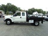 1999 Ford F350 Super Duty XLT SuperCab 4x4 Chassis Flat Bed Data, Info and Specs