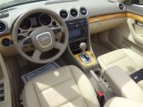 2009 Audi A4 3.2 quattro Cabriolet Beige Interior