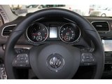 2014 Volkswagen Jetta TDI SportWagen Steering Wheel