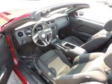 2014 Ford Mustang GT Convertible Charcoal Black Interior