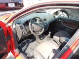 2006 Ford Focus ZX4 ST Sedan Charcoal/Red Interior