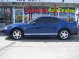 2004 Sonic Blue Metallic Ford Mustang V6 Coupe #8537186
