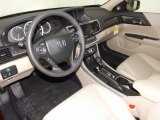 2014 Honda Accord EX-L V6 Sedan Ivory Interior