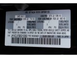 2011 MX-5 Miata Color Code for Brilliant Black - Color Code: A3F