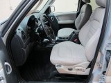 2004 Jeep Liberty Limited 4x4 Light Taupe/Dark Slate Gray Interior