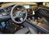 2014 BMW 5 Series 535i Sedan Black Interior