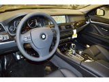 2014 BMW 5 Series 528i Sedan Black Interior