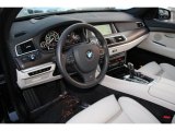 2013 BMW 5 Series 550i Gran Turismo Ivory White Interior