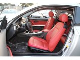 2011 BMW 3 Series 328i xDrive Coupe Coral Red/Black Dakota Leather Interior