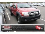 Impulse Red Pearl Toyota Tacoma in 2006