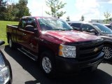 Dark Cherry Red Metallic Chevrolet Silverado 1500 in 2009