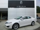 2011 White Platinum Metallic Tri-Coat Lincoln MKS EcoBoost AWD #85592466