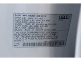 2014 Audi Q7 3.0 TDI quattro Info Tag