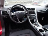 2014 Ford Fusion SE EcoBoost Charcoal Black Interior