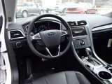 2014 Ford Fusion Titanium Charcoal Black Interior