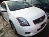 2011 Aspen White Nissan Sentra 2.0 SR #85642956