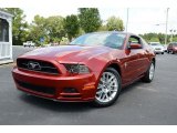 2014 Ruby Red Ford Mustang V6 Premium Coupe #85642853