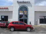 2007 Inferno Red Crystal Pearlcoat Jeep Compass Sport 4x4 #8532702