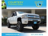 2009 Summit White Chevrolet Silverado 1500 LT Crew Cab 4x4 #85642833