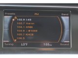 2014 Audi A4 2.0T quattro Sedan Audio System