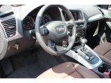 2014 Audi Q5 2.0 TFSI quattro Chestnut Brown Interior