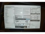 2014 BMW 6 Series 640i Gran Coupe Window Sticker