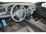 2014 BMW 7 Series 740i Sedan Black Interior