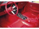 1979 Chevrolet Corvette Coupe Red Interior