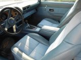 1977 Chevrolet Camaro Coupe Light Blue Interior