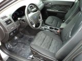 2012 Ford Fusion SE Charcoal Black Interior