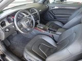 2011 Audi A5 2.0T Convertible Black Interior