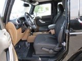 2014 Jeep Wrangler Sahara 4x4 Front Seat